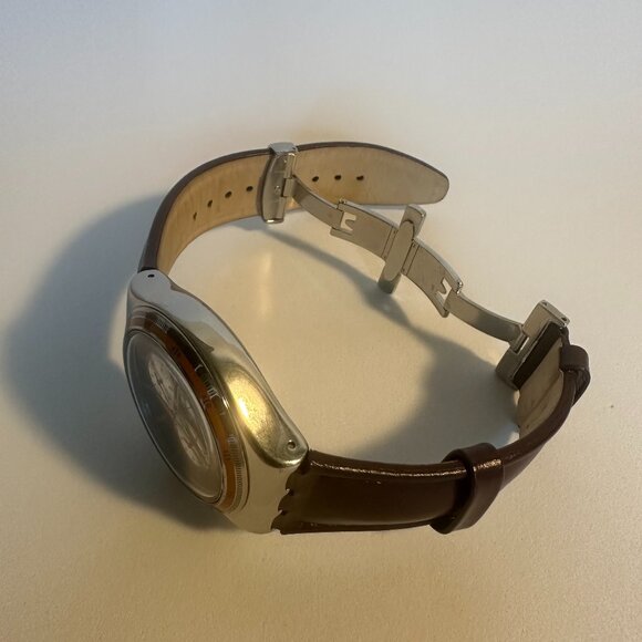 Swatch Irony PRISIONER Chronograph Watch YVS413 43 - Picture 5 of 10